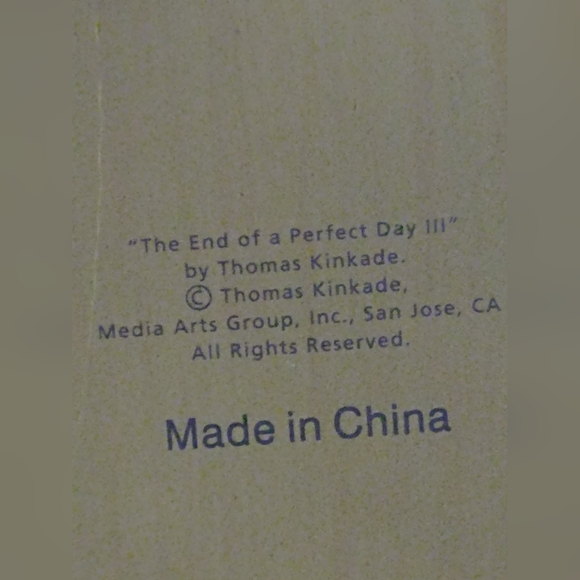 Thomas Kinkade clock - Picture 5 of 6